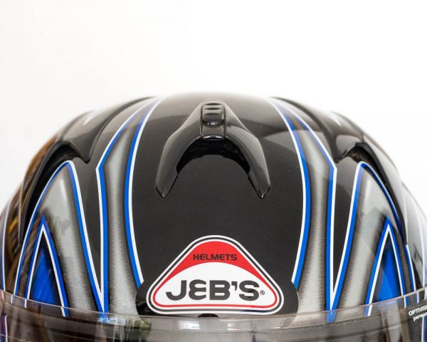 Integrální helma JEB's- modro-černá