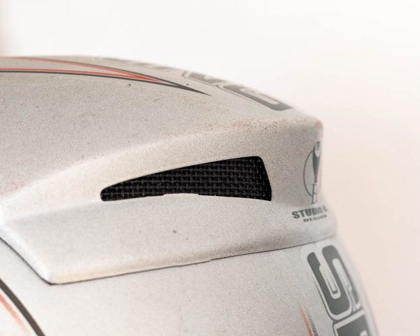 Integrální helma Jeb's Lightning Speed - stříbrná