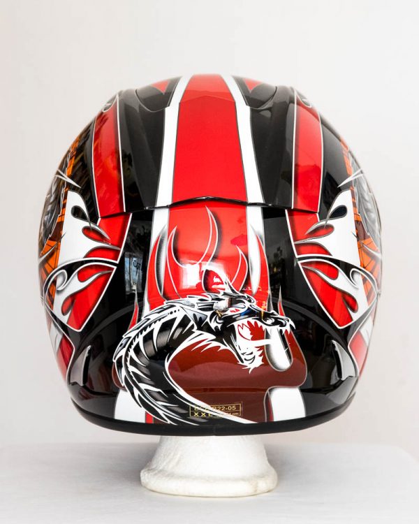 Integrální helma THH TS41 Dragon - červená