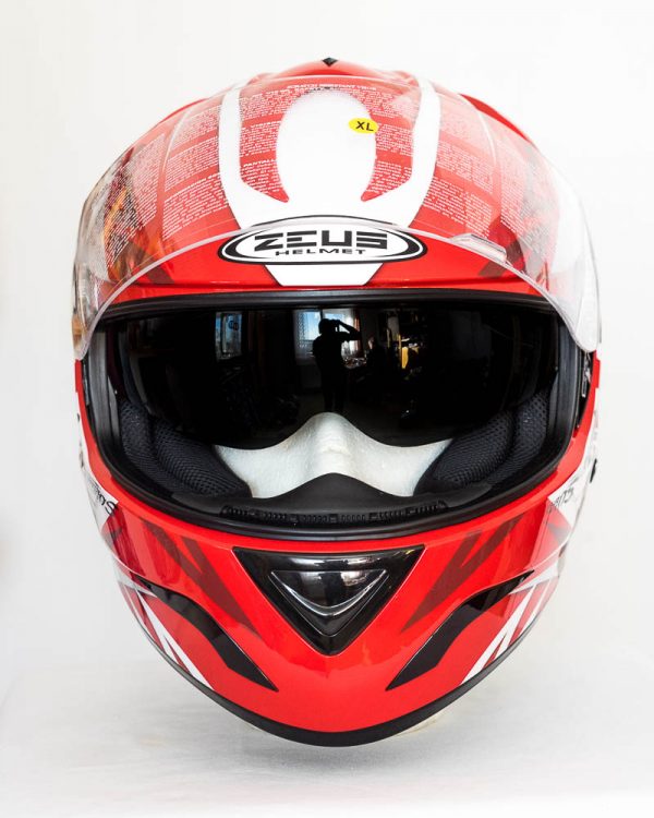 Integrální helma Zeus 806 - červená