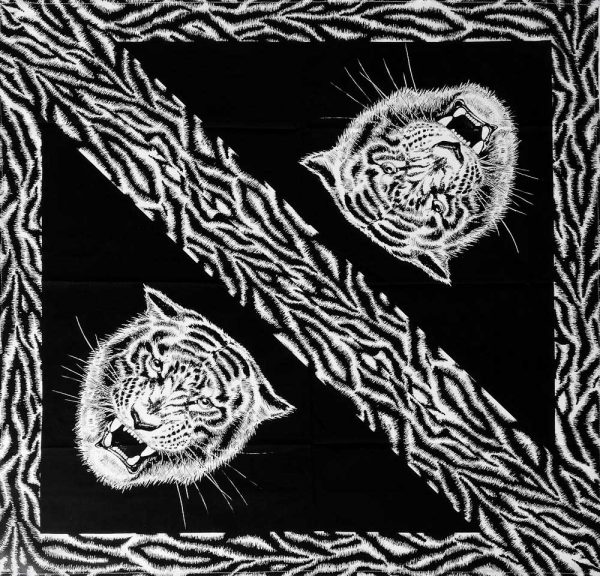 Šátek bavlněný - Tygr