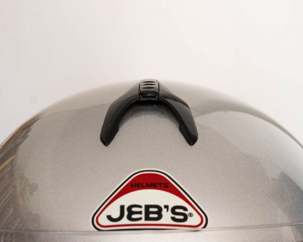 Integrální helma Jeb's 903 – stříbrná